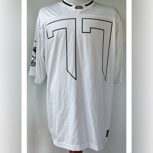 STAR WARS  Jersey Shirt Storm Troopers Mad Engine  SIZE Large #77